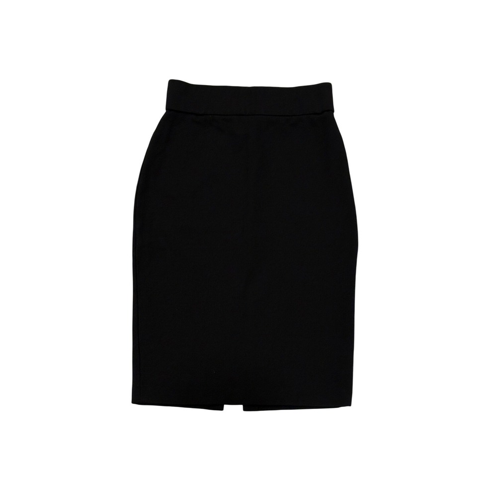 Antonio Melani Black Pencil Skirt Size2 Officecore Minimalist Sleek Professional